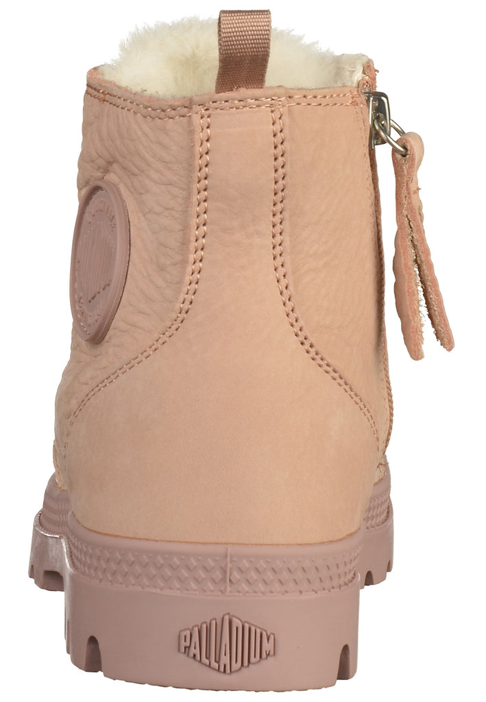 Palladium Stiefelette Leder Rosa