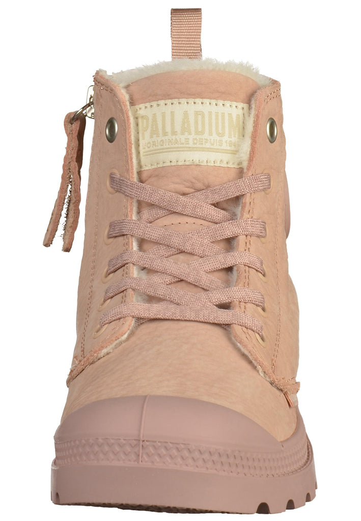 Palladium Stiefelette Leder Rosa