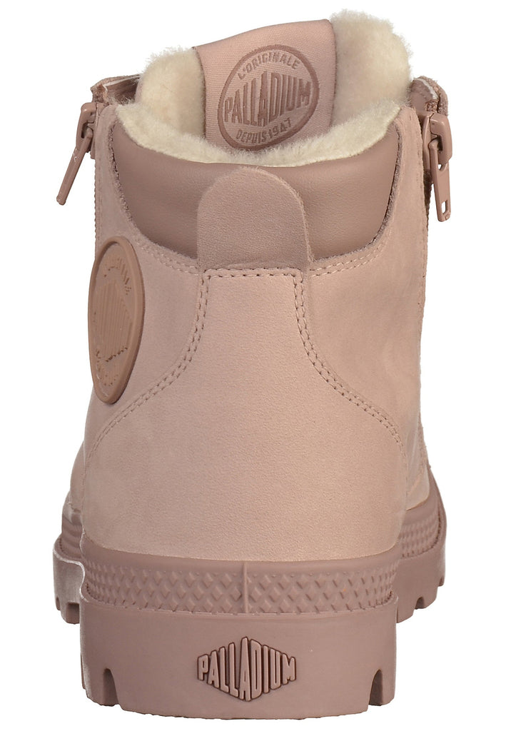 Palladium Stiefelette Leder Rosa