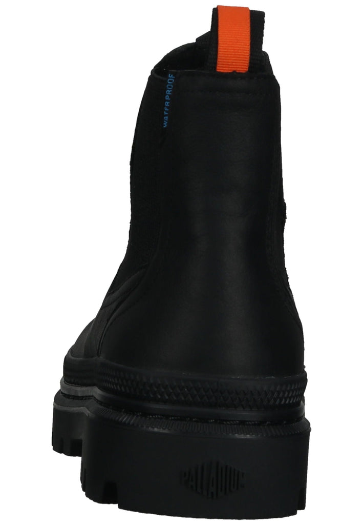 Palladium Stiefelette Leder Schwarz