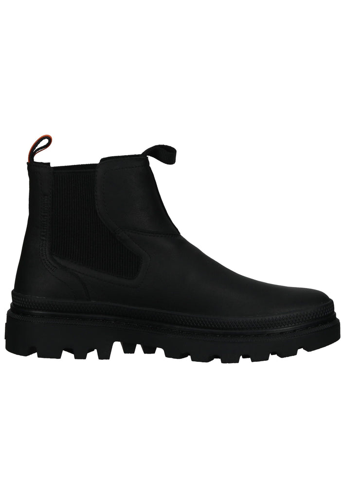Palladium Stiefelette Leder Schwarz