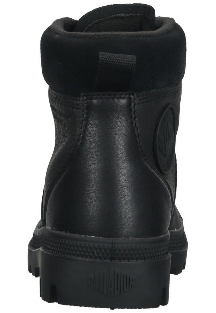 Palladium Stiefelette Leder Schwarz