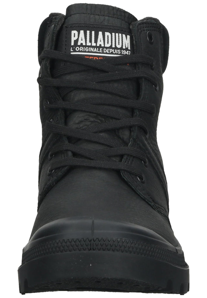 Palladium Stiefelette Leder Schwarz