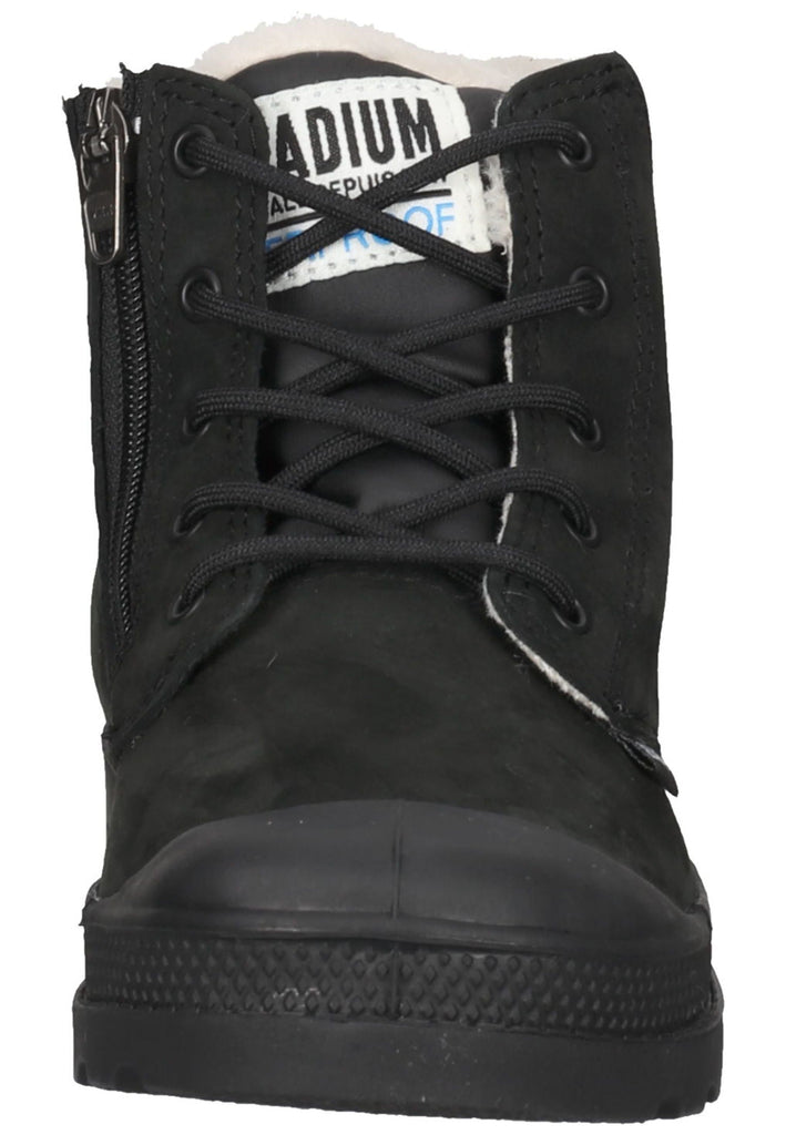 Palladium Stiefelette Leder Schwarz
