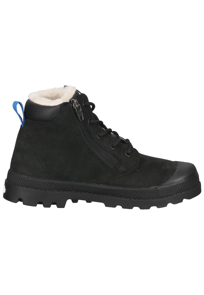 Palladium Stiefelette Leder Schwarz