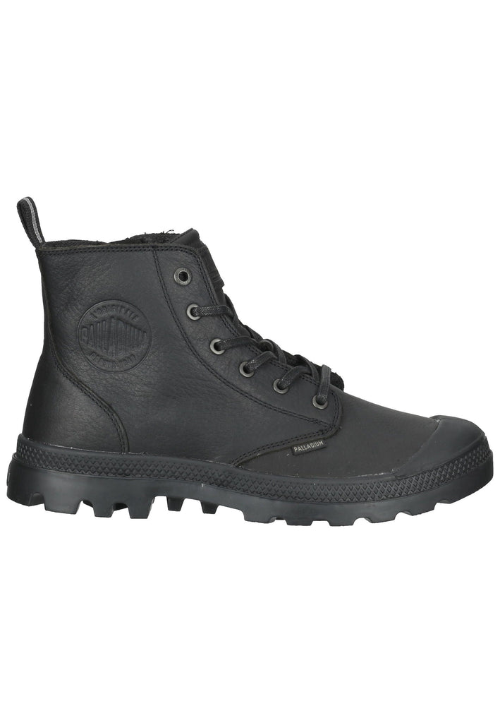 Palladium Stiefelette Leder Schwarz