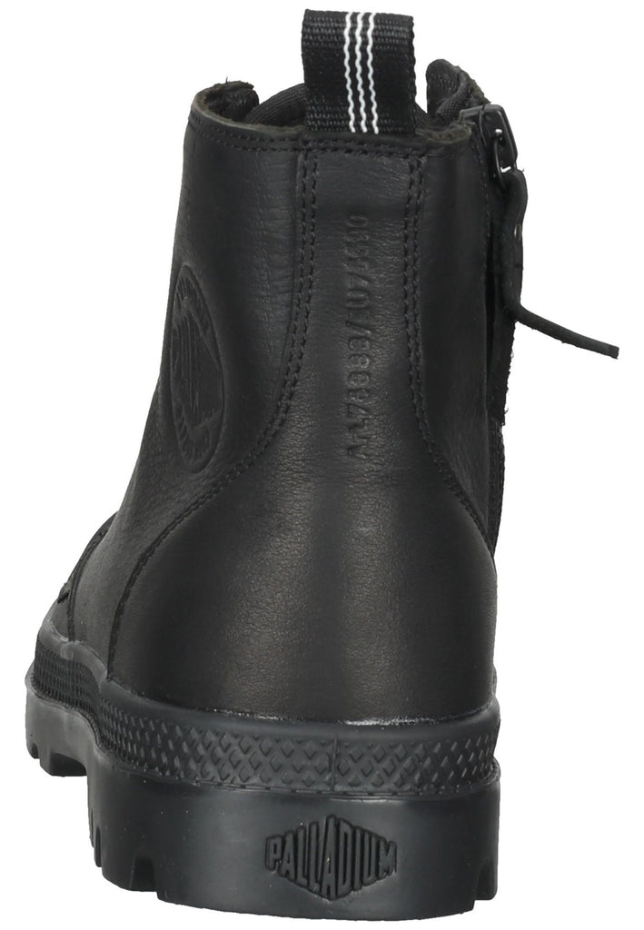 Palladium Stiefelette Leder Schwarz