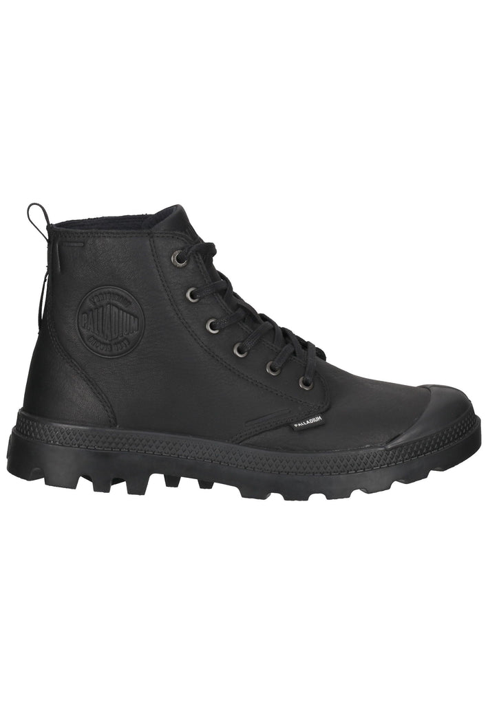 Palladium Stiefelette Leder Schwarz