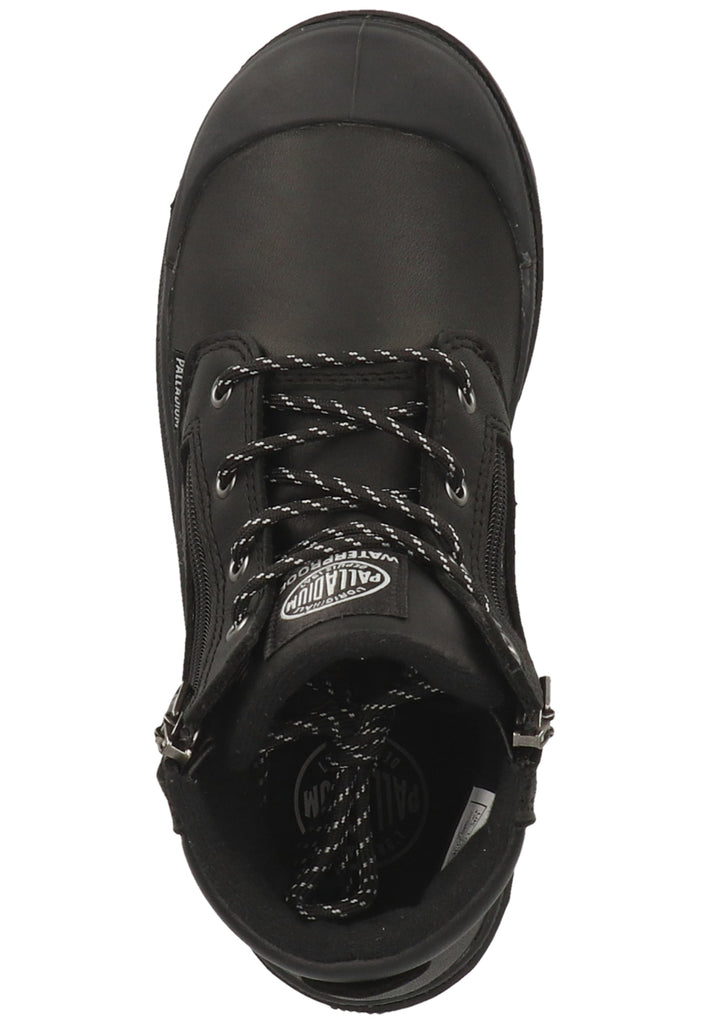 Palladium Stiefelette Leder Schwarz