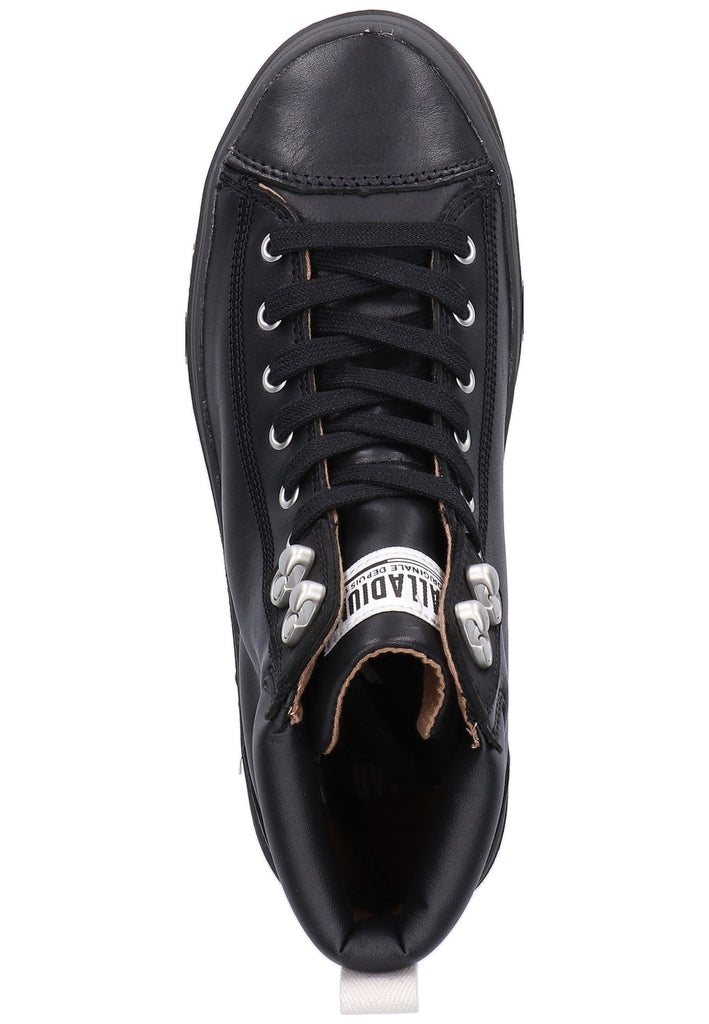 Palladium Stiefelette Leder Schwarz