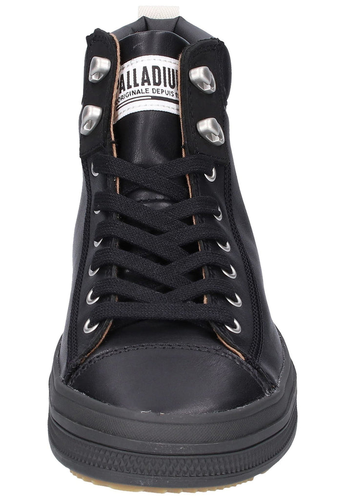 Palladium Stiefelette Leder Schwarz