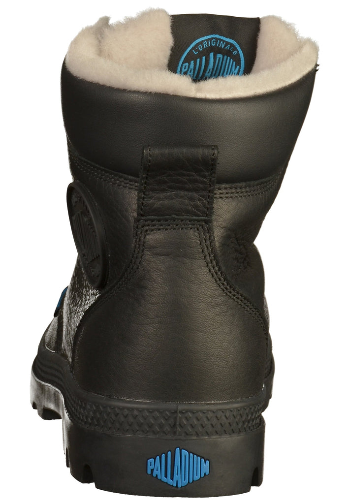 Palladium Stiefelette Leder Schwarz
