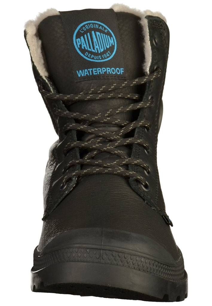 Palladium Stiefelette Leder Schwarz
