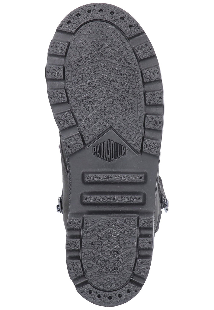 Palladium Stiefelette Leder Schwarz