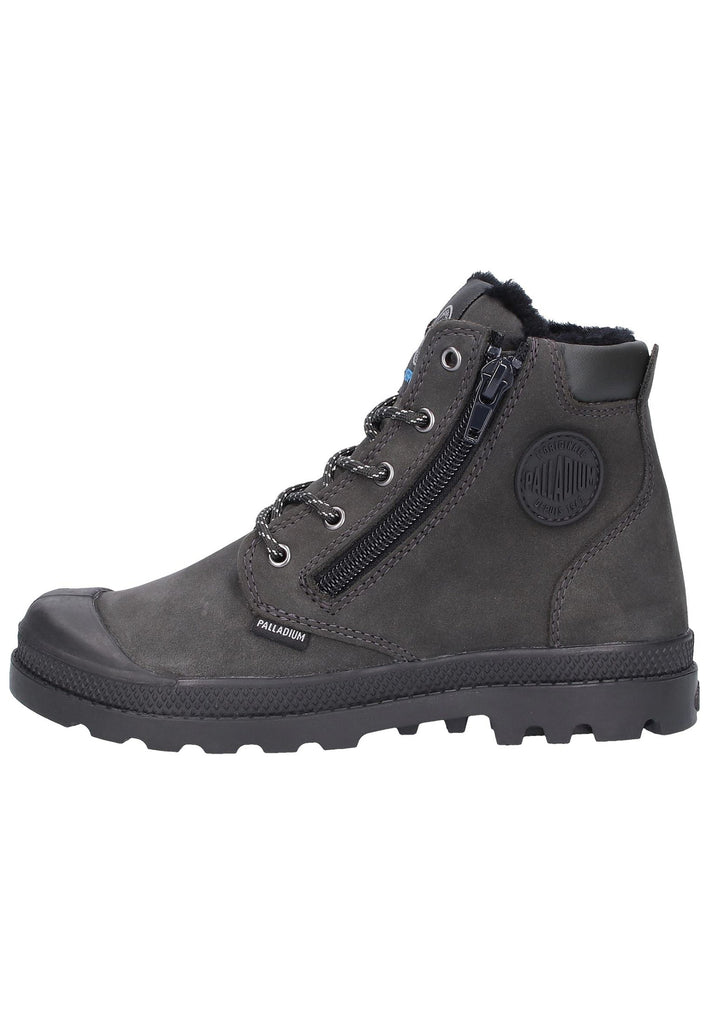 Palladium Stiefelette Leder Schwarz