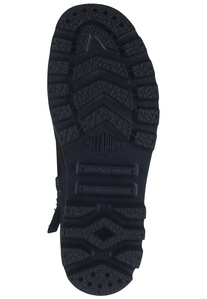 Palladium Stiefelette Leder Schwarz Warmfutter