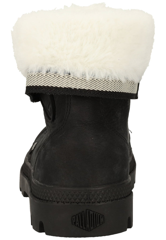 Palladium Stiefelette Leder Schwarz Warmfutter