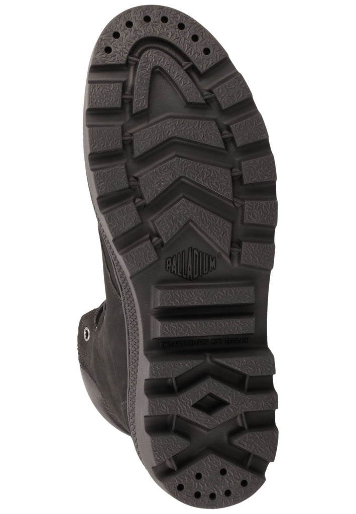 Palladium Stiefelette Leder Schwarz Warmfutter