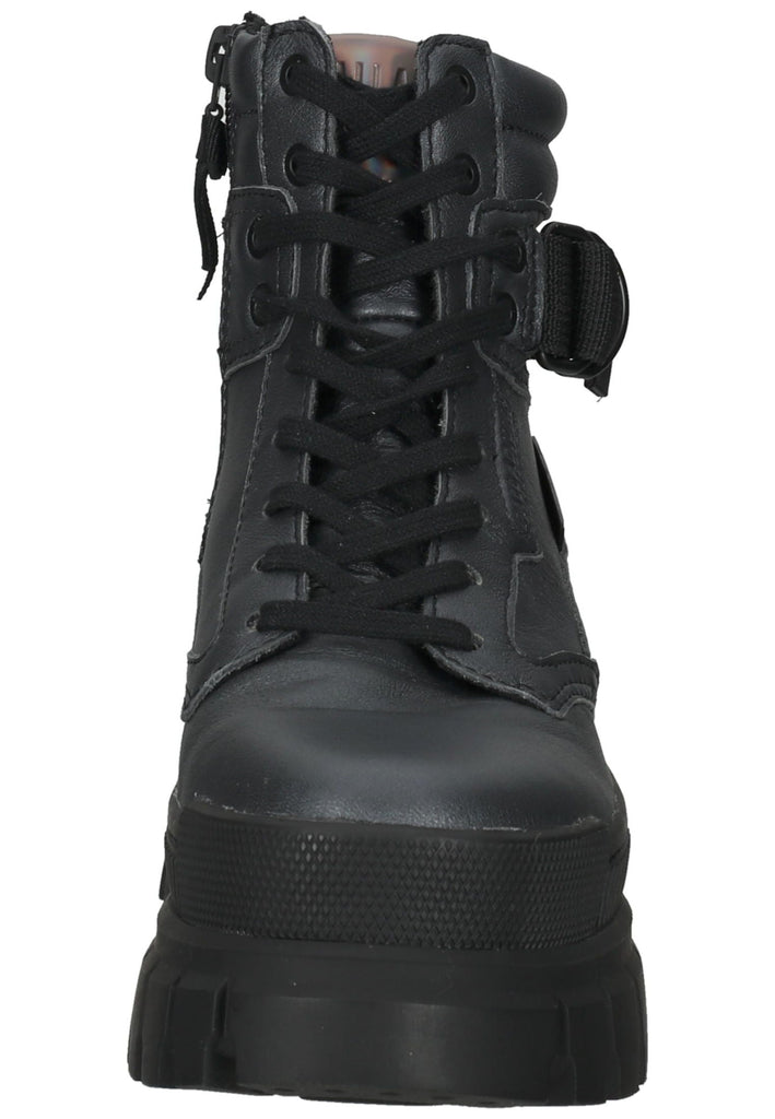 Palladium Stiefelette Leder Silber