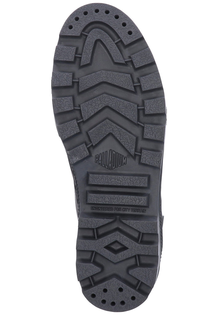 Palladium Stiefelette Leder/Textil Dunkelgrau