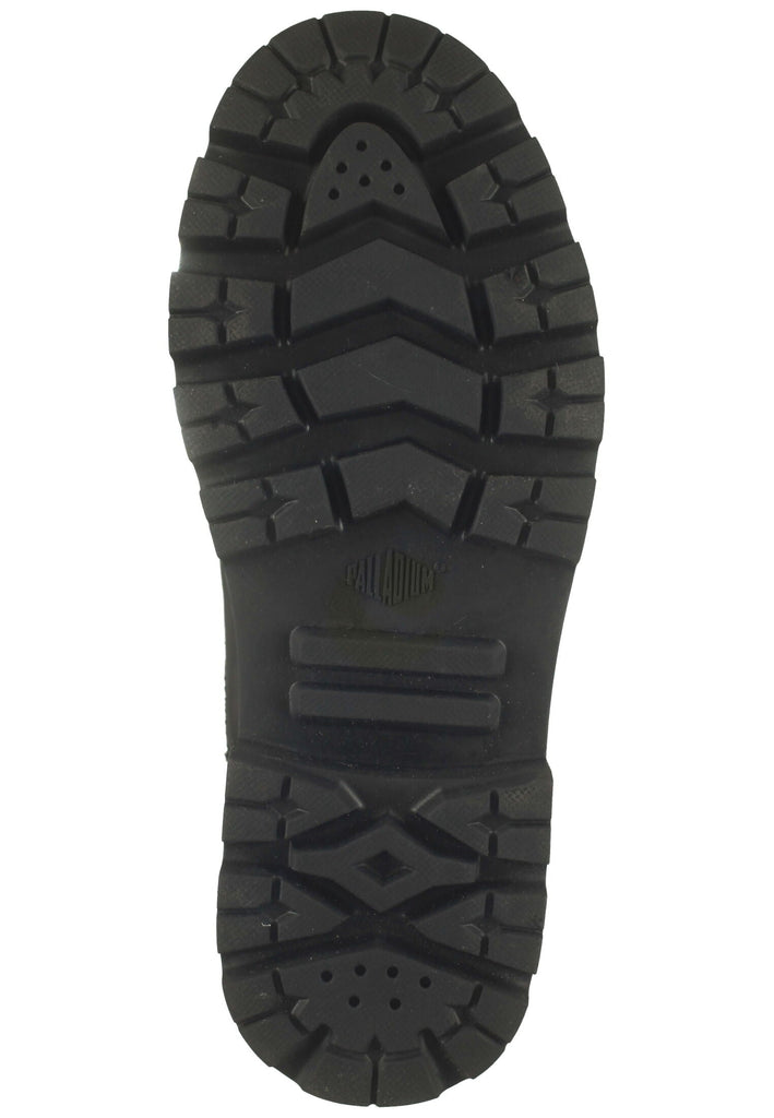 Palladium Stiefelette Leder/Textil Schwarz