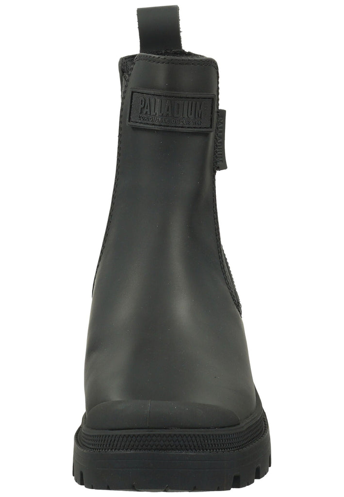 Palladium Stiefelette Leder/Textil Schwarz