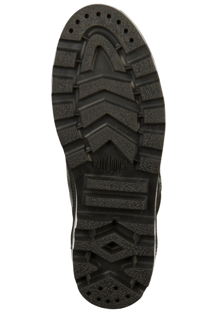 Palladium Stiefelette Leder/Textil Schwarz