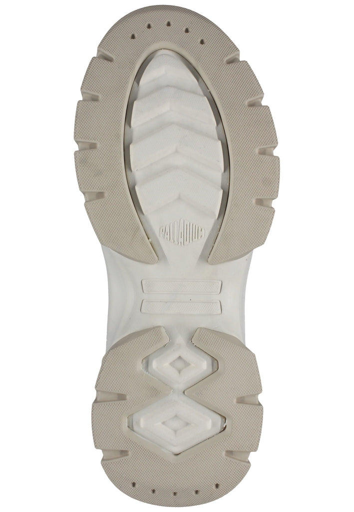 Palladium Stiefelette Leder Weiß