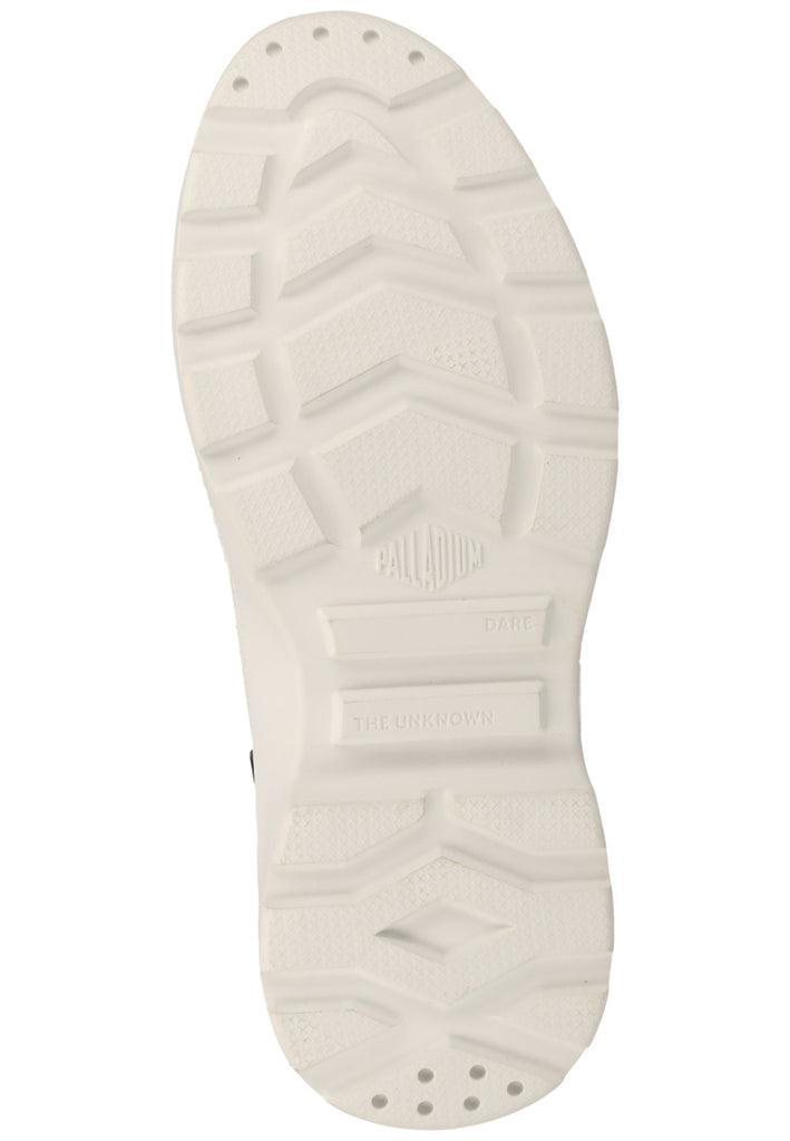 Palladium Stiefelette Leder Weiß