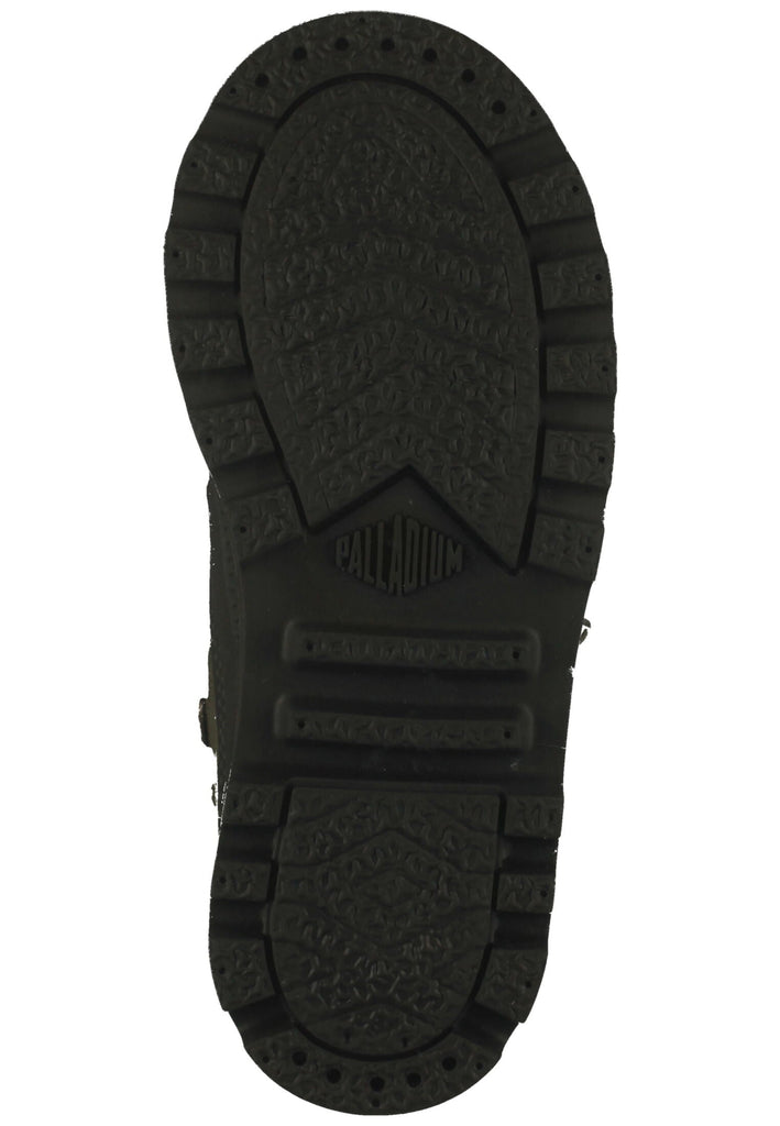 Palladium Stiefelette Lederimitat Grün