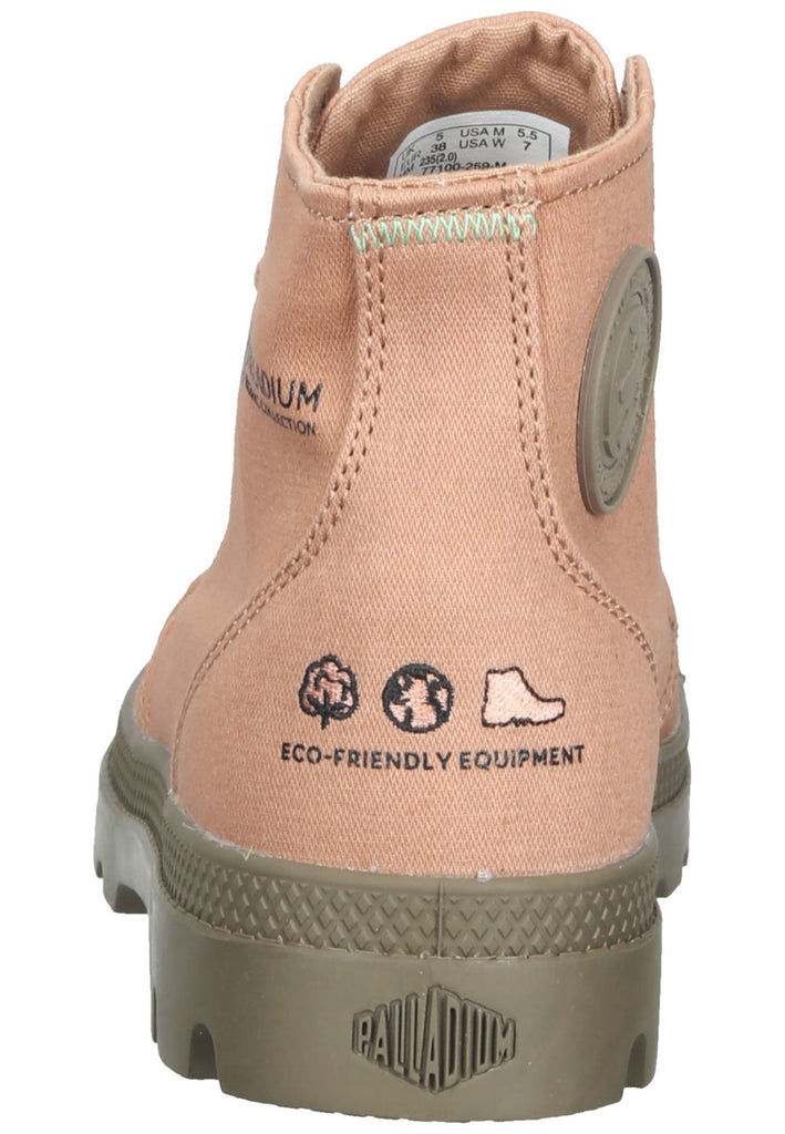 Palladium Stiefelette Textil Camel