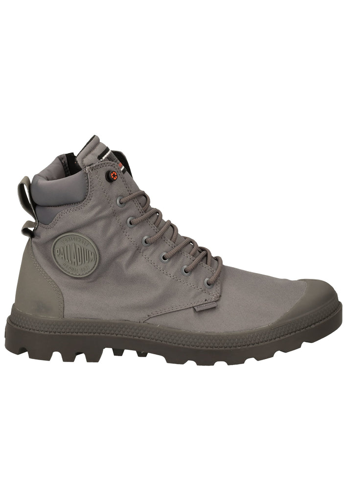 Palladium Stiefelette Textil Grau