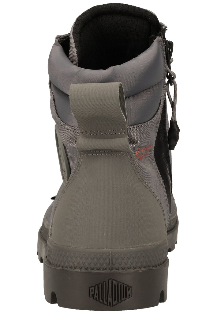 Palladium Stiefelette Textil Grau