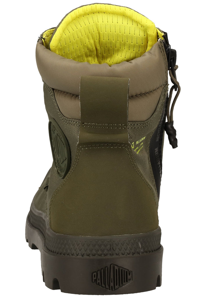 Palladium Stiefelette Textil Oliv