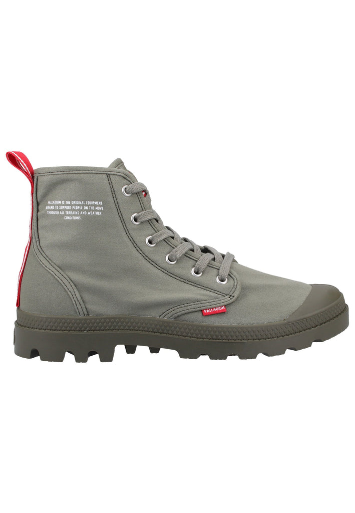 Palladium Stiefelette Textil Olive