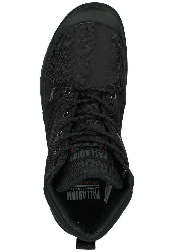 Palladium Stiefelette Textil Schwarz