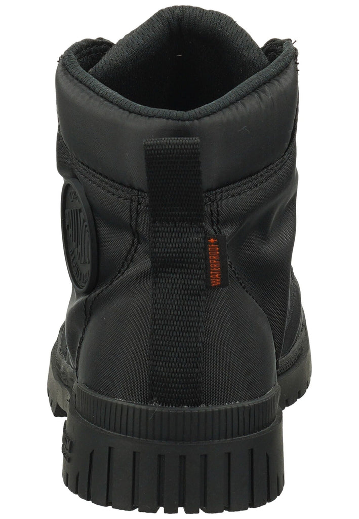 Palladium Stiefelette Textil Schwarz
