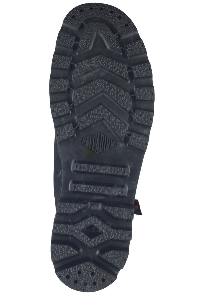 Palladium Stiefelette Textil Schwarz