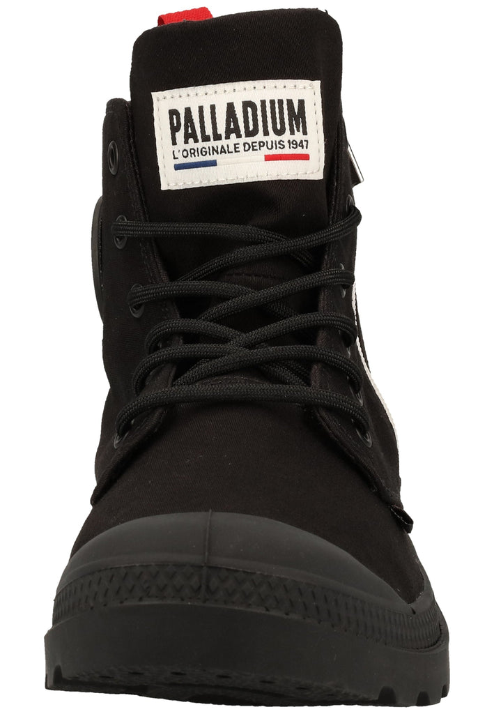 Palladium Stiefelette Textil Schwarz