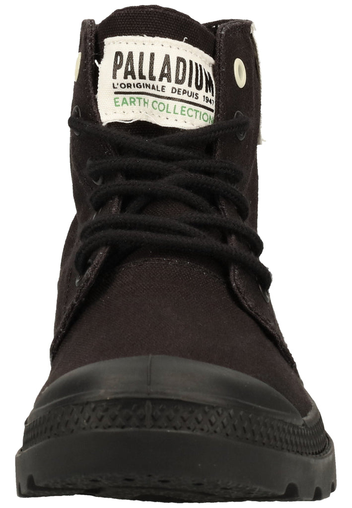 Palladium Stiefelette Textil Schwarz