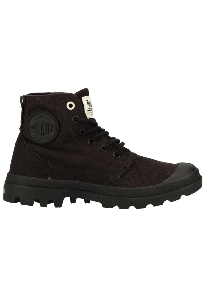Palladium Stiefelette Textil Schwarz