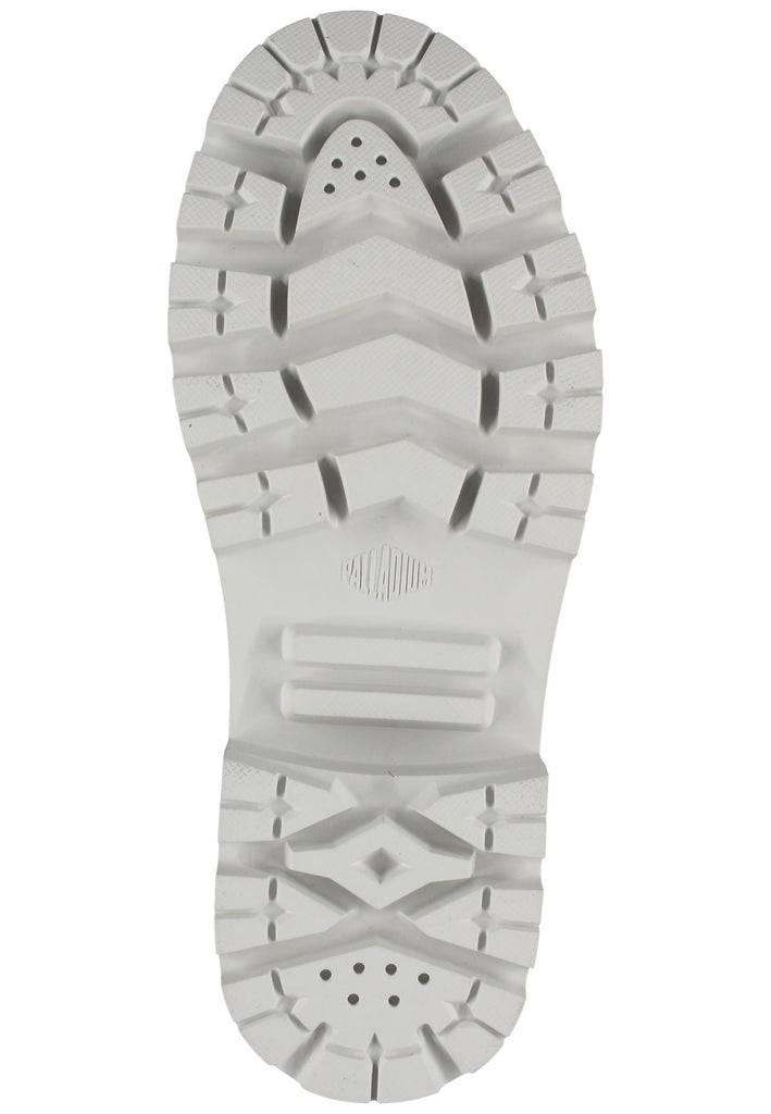 Palladium Stiefelette Textil Weiß