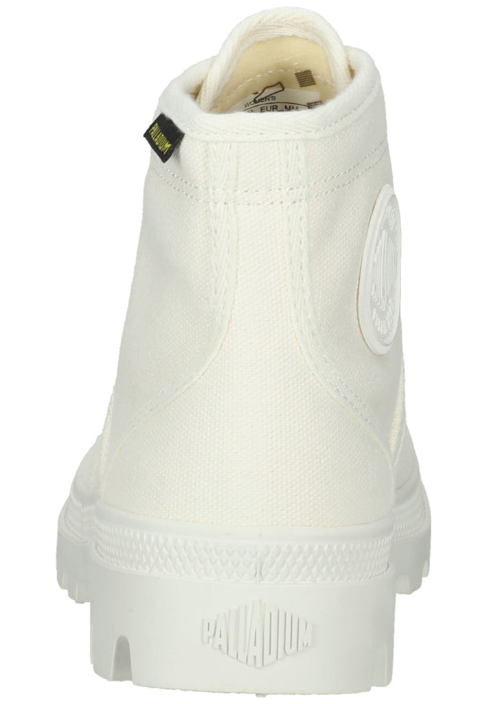 Palladium Stiefelette Textil Weiß
