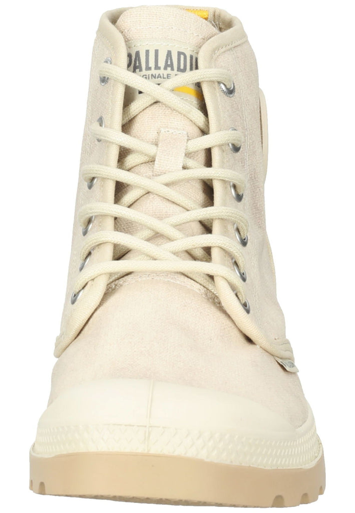 Palladium Stiefelette Textil Weiß