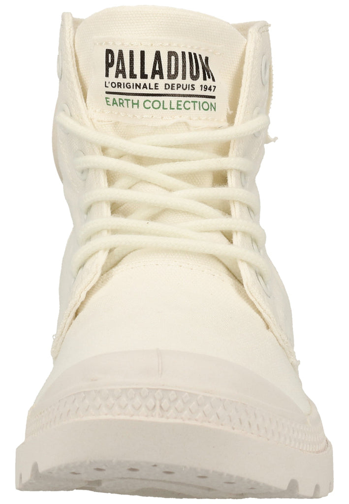 Palladium Stiefelette Textil Weiß