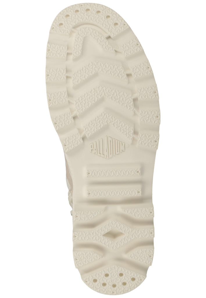 Palladium Stiefelette Textil Weiß