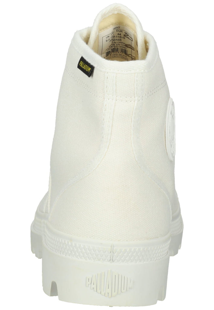 Palladium Stiefelette Textil Weiß