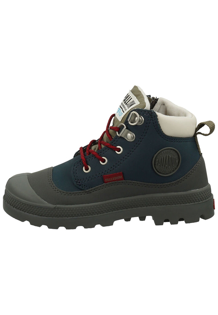 Stiefeletten Palladium Stiefelette Lederimitat Blau