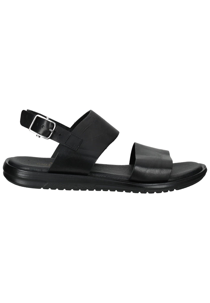 Pantofola d Oro Sandalen Leder Schwarz