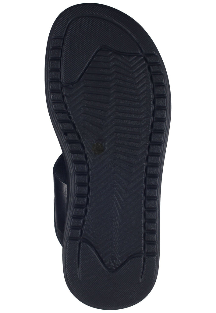 Pantofola d Oro Sandalen Leder Schwarz